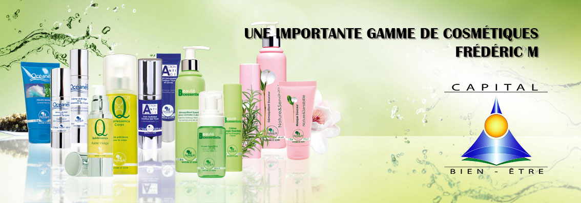 Gammes Cosmétiques FRÉDÉRIC M