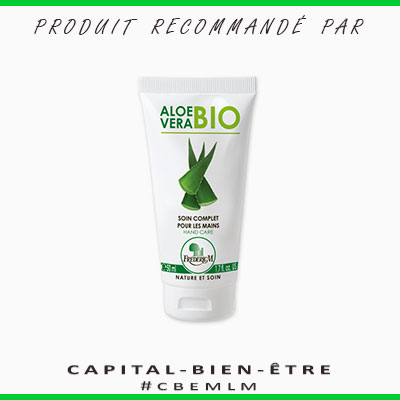 Soin complet pour les mains aloe vera bio - 50 ml