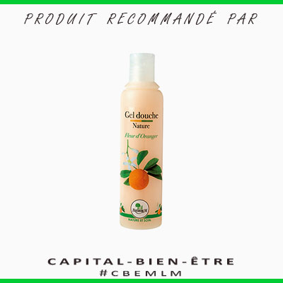 Gel douche nature fleur d'oranger - 200 ml