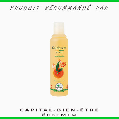 Gel douche nature mandarine - 200 ml