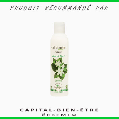 Gel douche nature fleur de tiaré - 200 ml