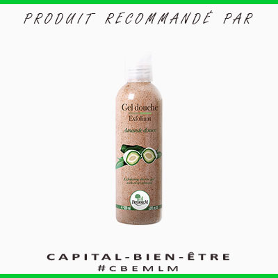 Gel douche exfoliant amande douce - 200 ml