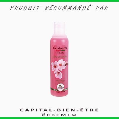 Gel douche nature fleur de cerisier - 200 ml