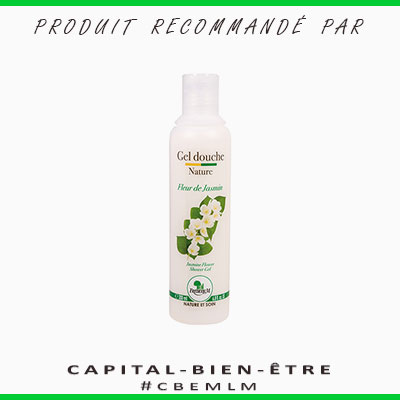 Gel douche nature fleur de jasmin - 200 ml