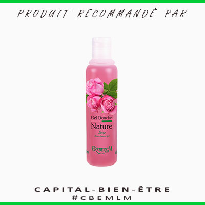 Gel douche nature rose - 200 ml