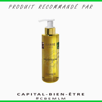 Huile de douche karité luxe - 190 ml