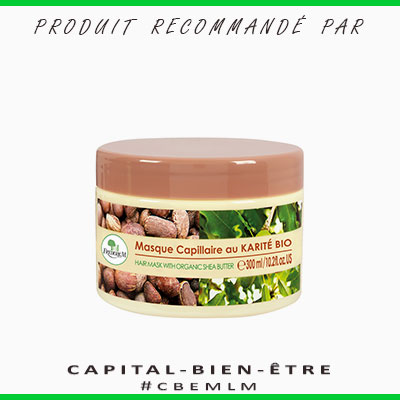 Masque capillaire au karité bio - 300 ml