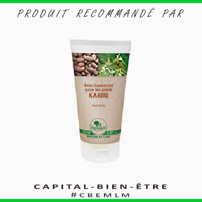 Soin gommant pour les pieds karité - 150 ml