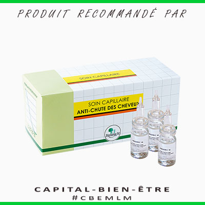 Soin capillaire antichute des cheveux - 10 ampoules de 10 ml